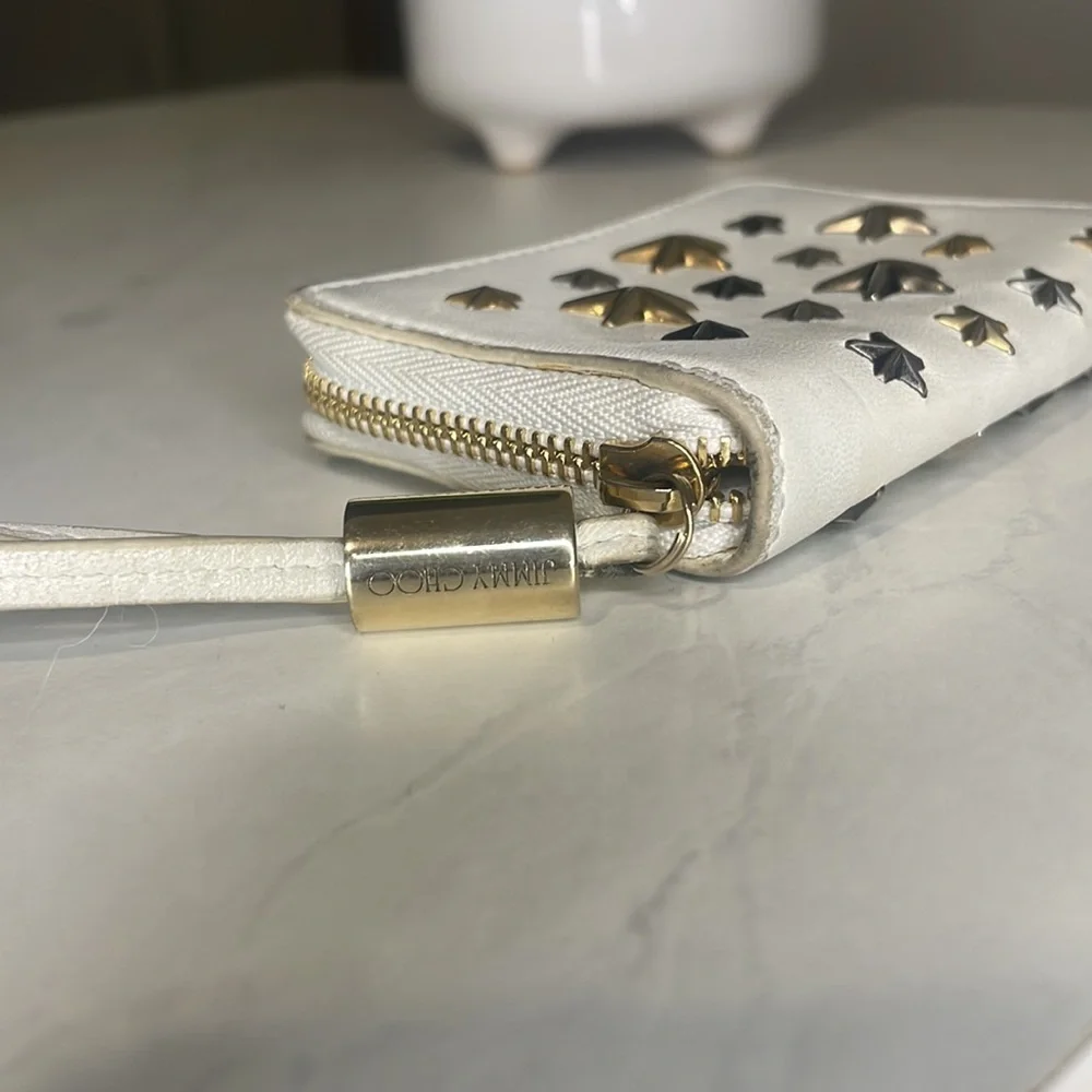 Jimmy Choo Star Zip Around Wallet